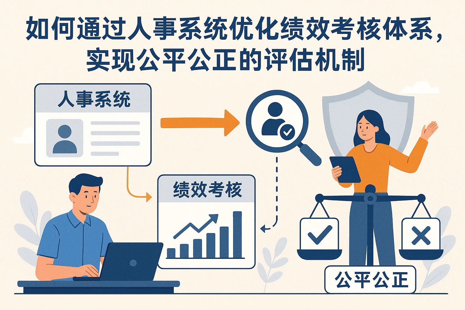 如何通过人事系统优化绩效考核体系，实现公平公正的评估机制