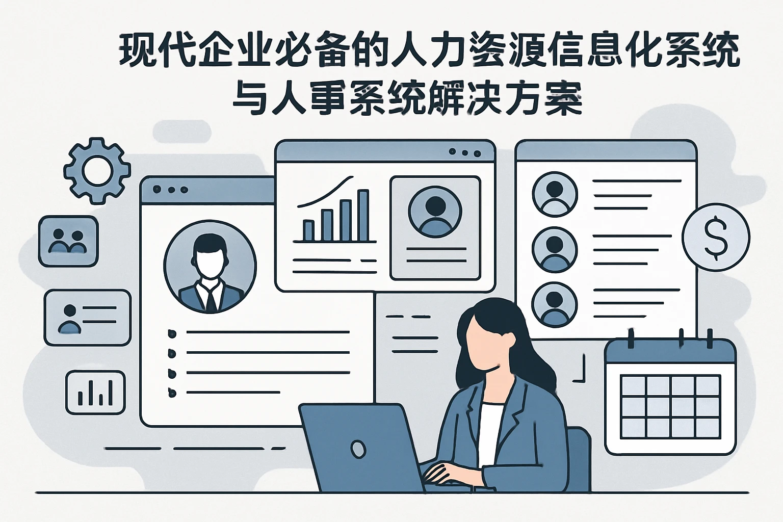现代企业必备的人力资源信息化系统与人事系统解决方案