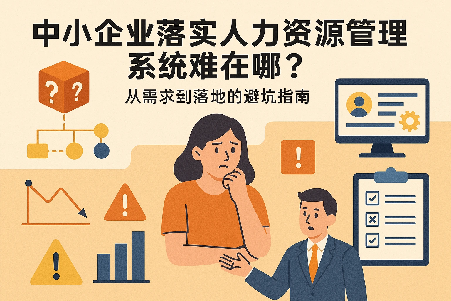 中小企业落实人力资源管理系统难在哪?从需求到落地的避坑指南
