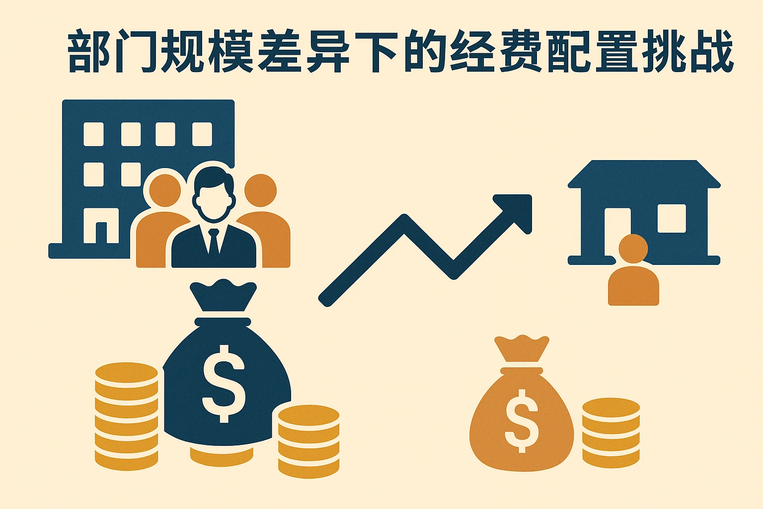 部门规模差异下的经费配置挑战