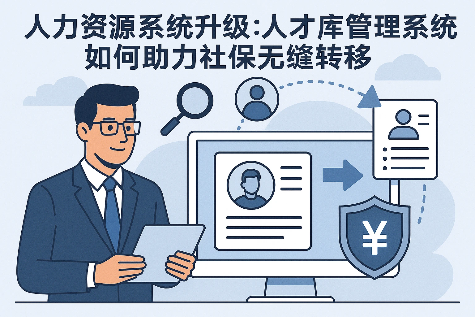 人力资源系统升级：人才库管理系统如何助力社保无缝转移