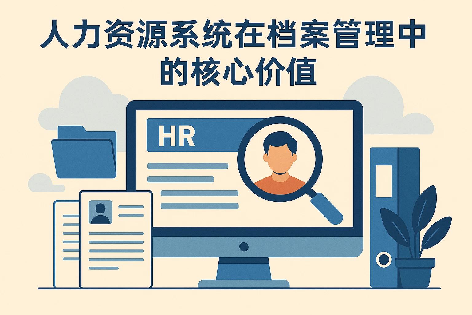 人力资源系统在档案管理中的核心价值