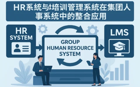 HR系统与培训管理系统在集团人事系统中的整合应用