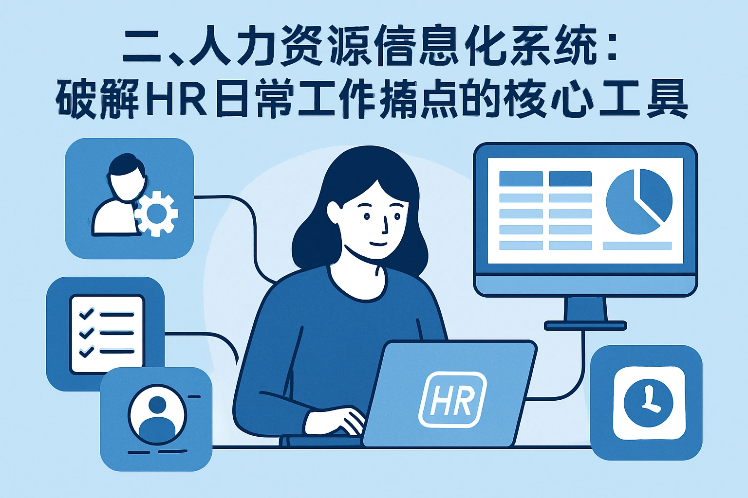 二、人力资源信息化系统:破解HR日常工作痛点的核心工具