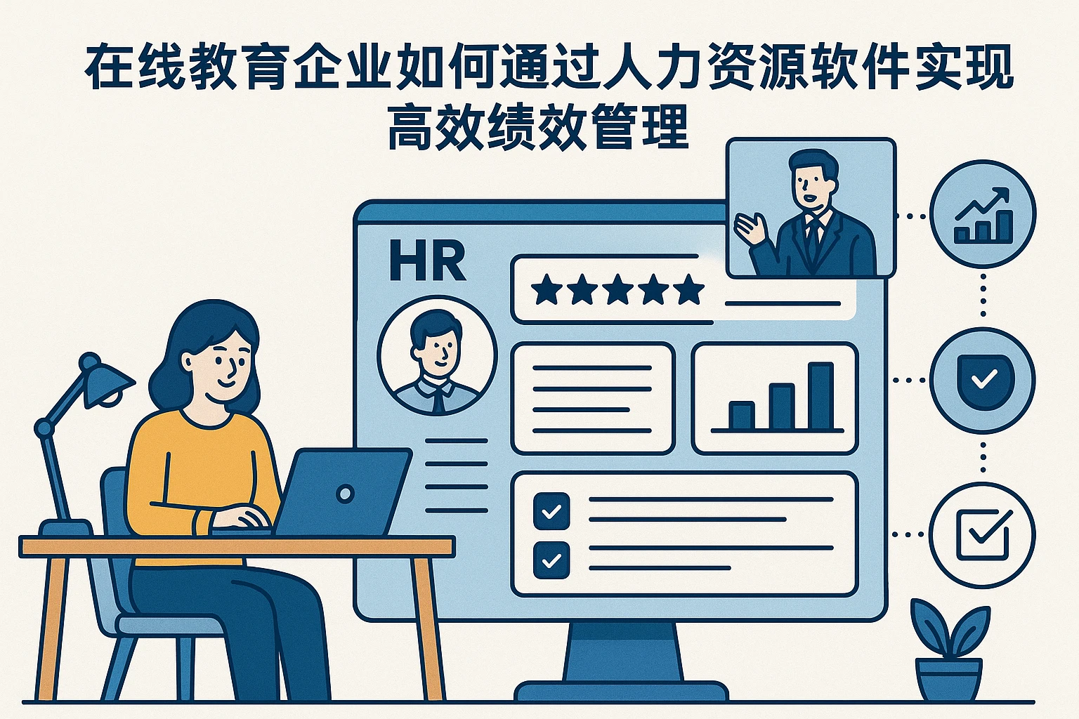 在线教育企业如何通过人力资源软件实现高效绩效管理