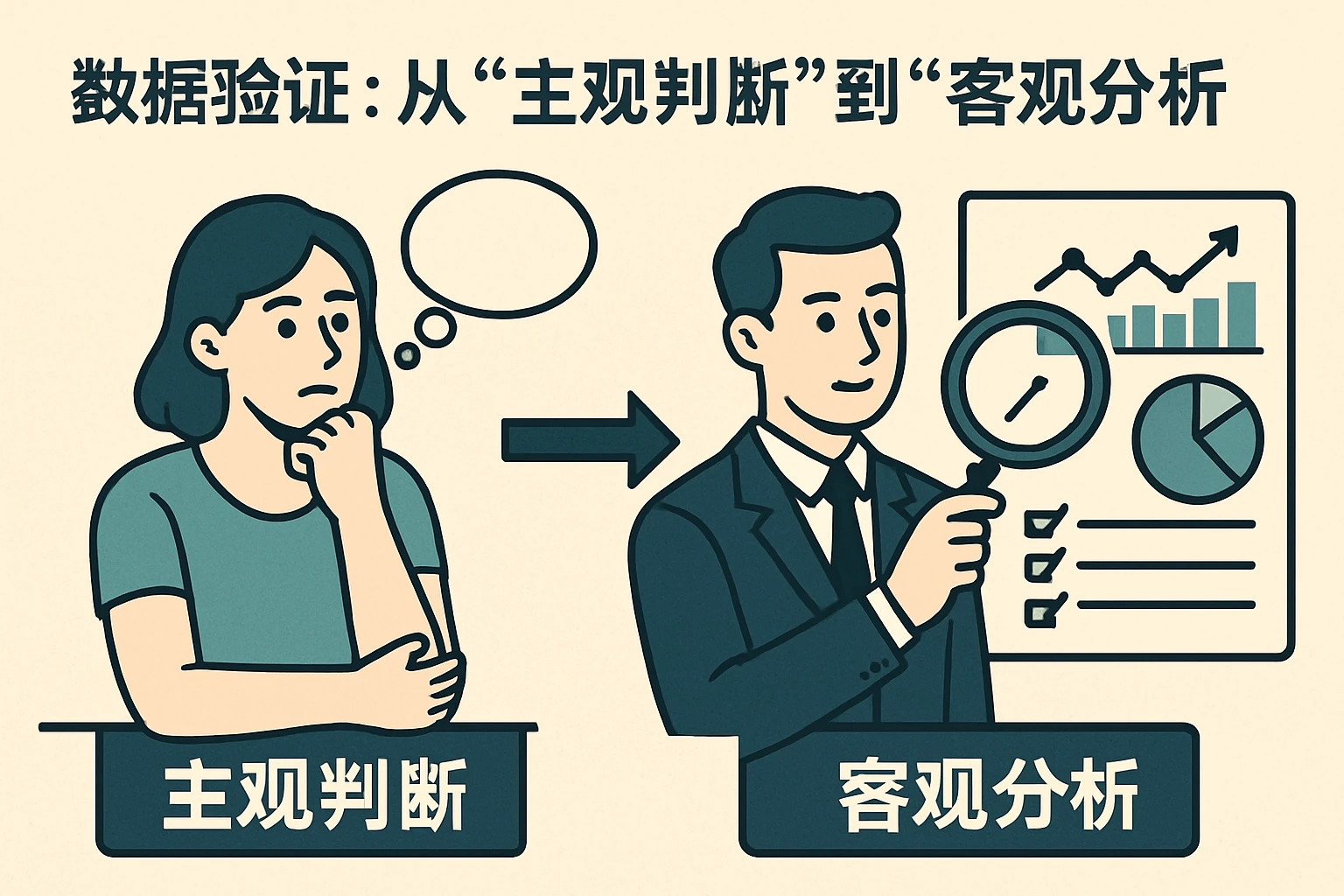 2. 数据验证:从“主观判断”到“客观分析”