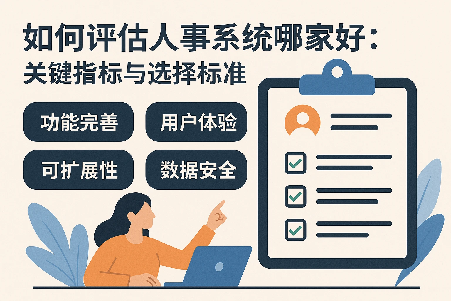 如何评估人事系统哪家好：关键指标与选择标准