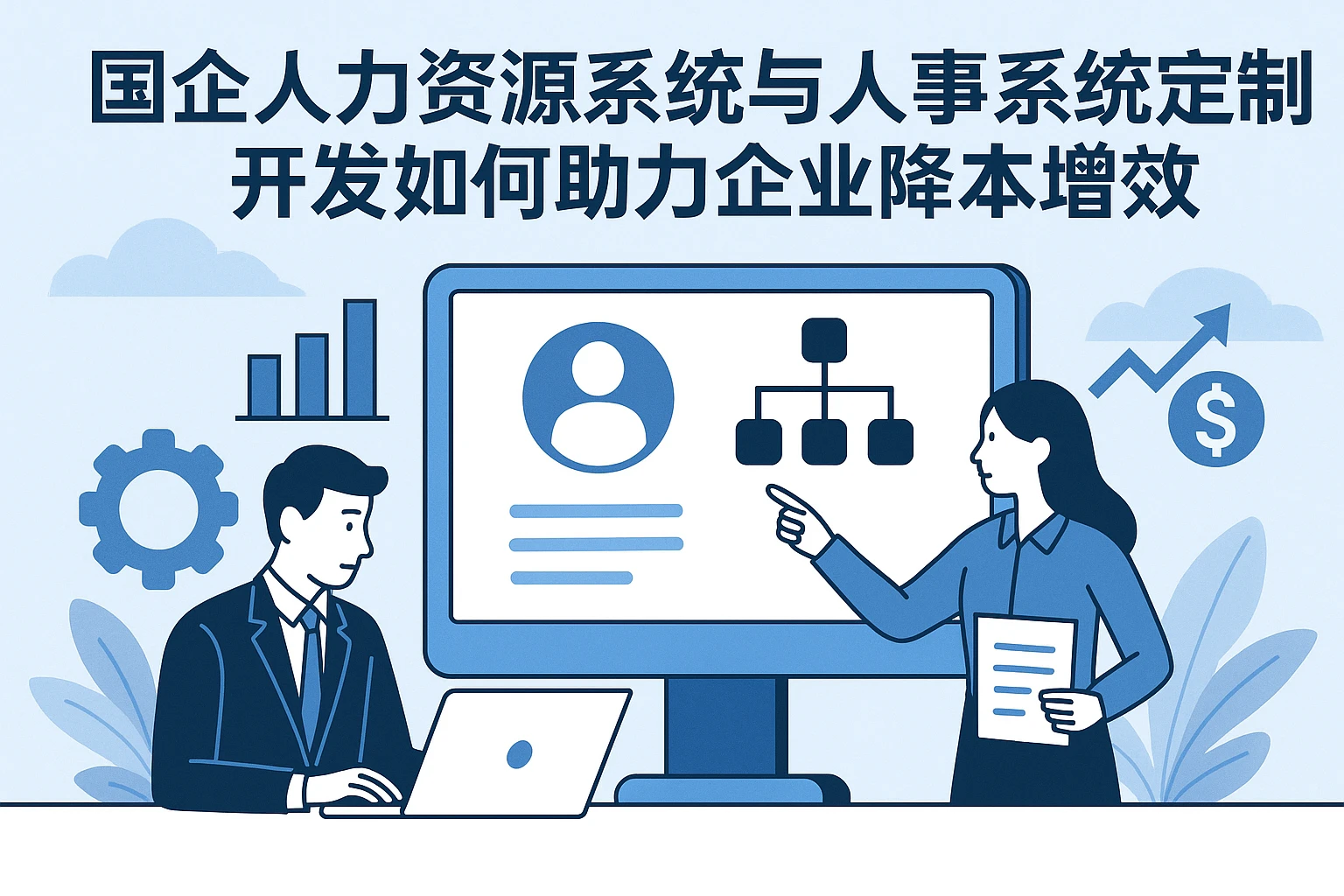 国企人力资源系统与人事系统定制开发如何助力企业降本增效