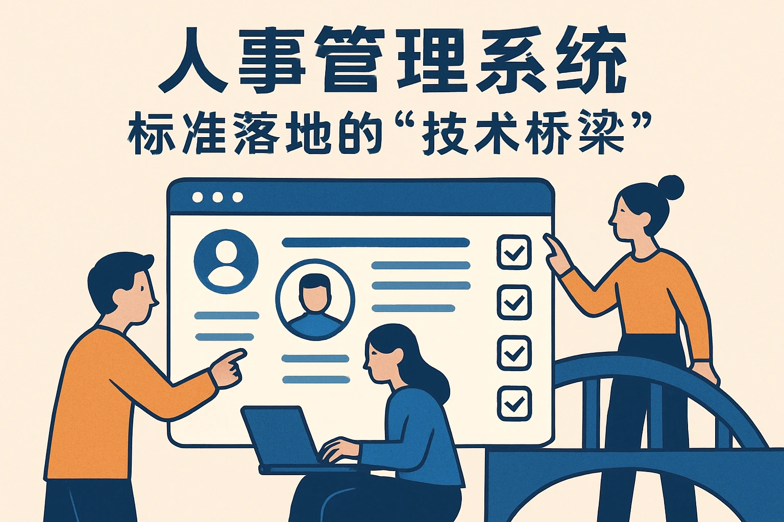 1.2 人事管理系统:标准落地的“技术桥梁”