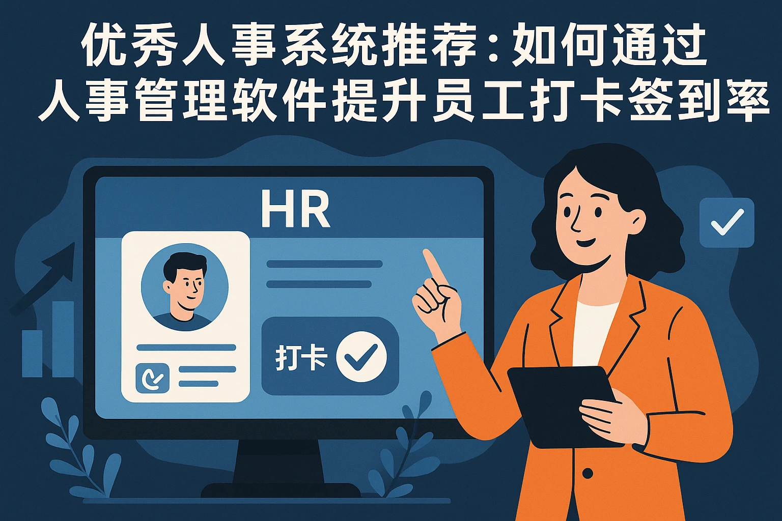 优秀人事系统推荐：如何通过人事管理软件提升员工打卡签到率