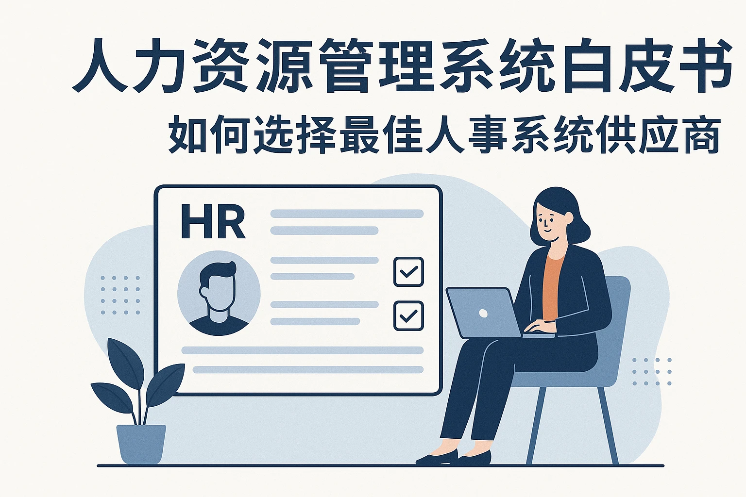 人力资源管理系统白皮书：如何选择最佳人事系统供应商