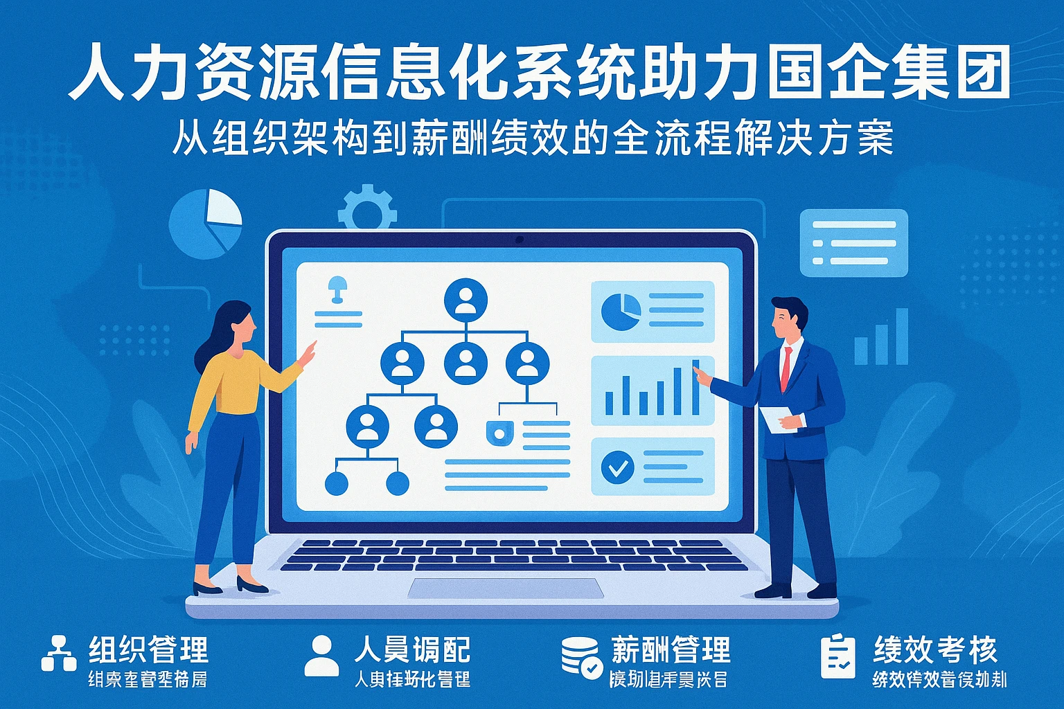人力资源信息化系统助力国企集团化转型：从组织架构到薪酬绩效的全流程解决方案