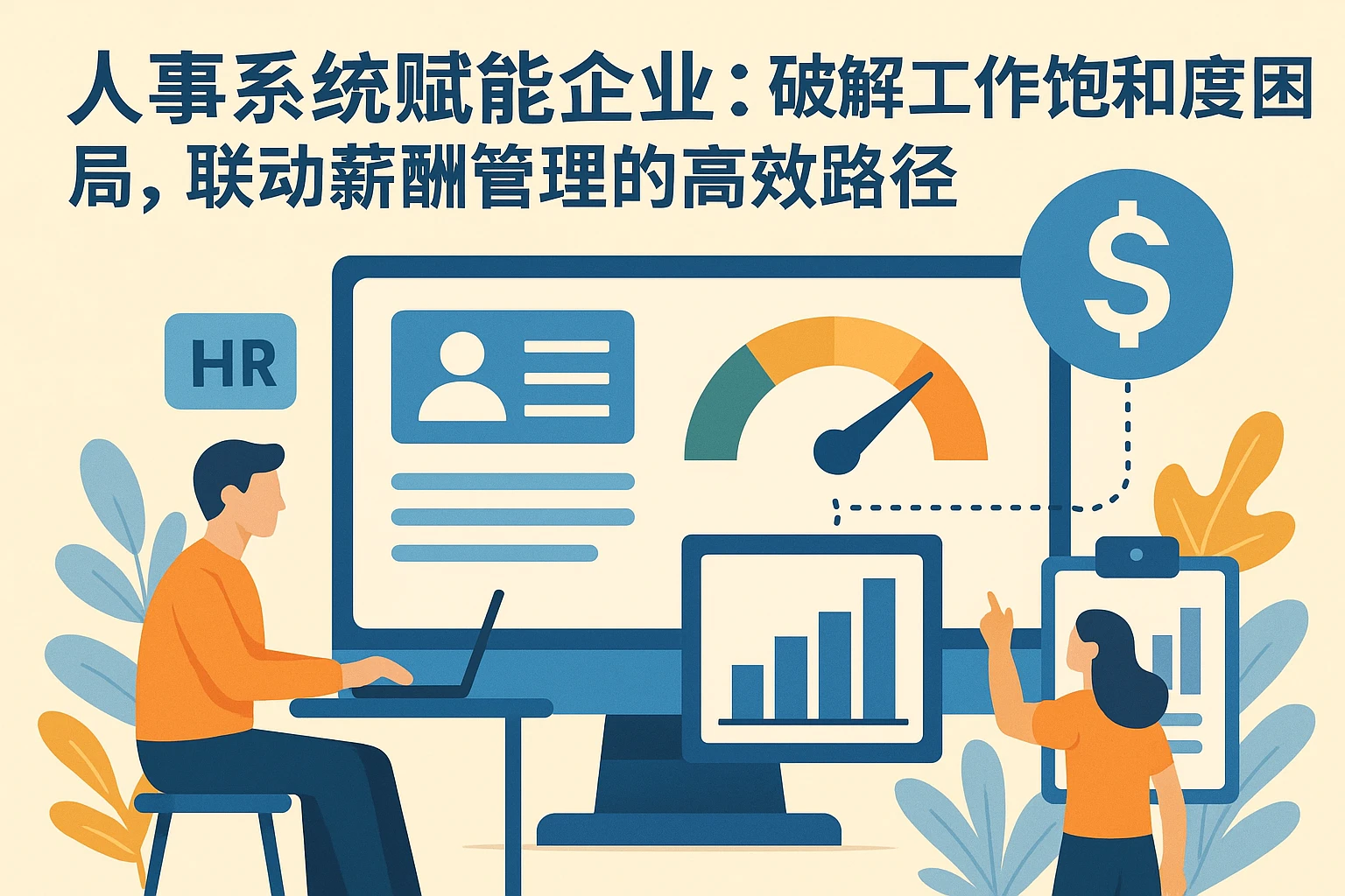 人事系统赋能企业：破解工作饱和度困局，联动薪酬管理的高效路径