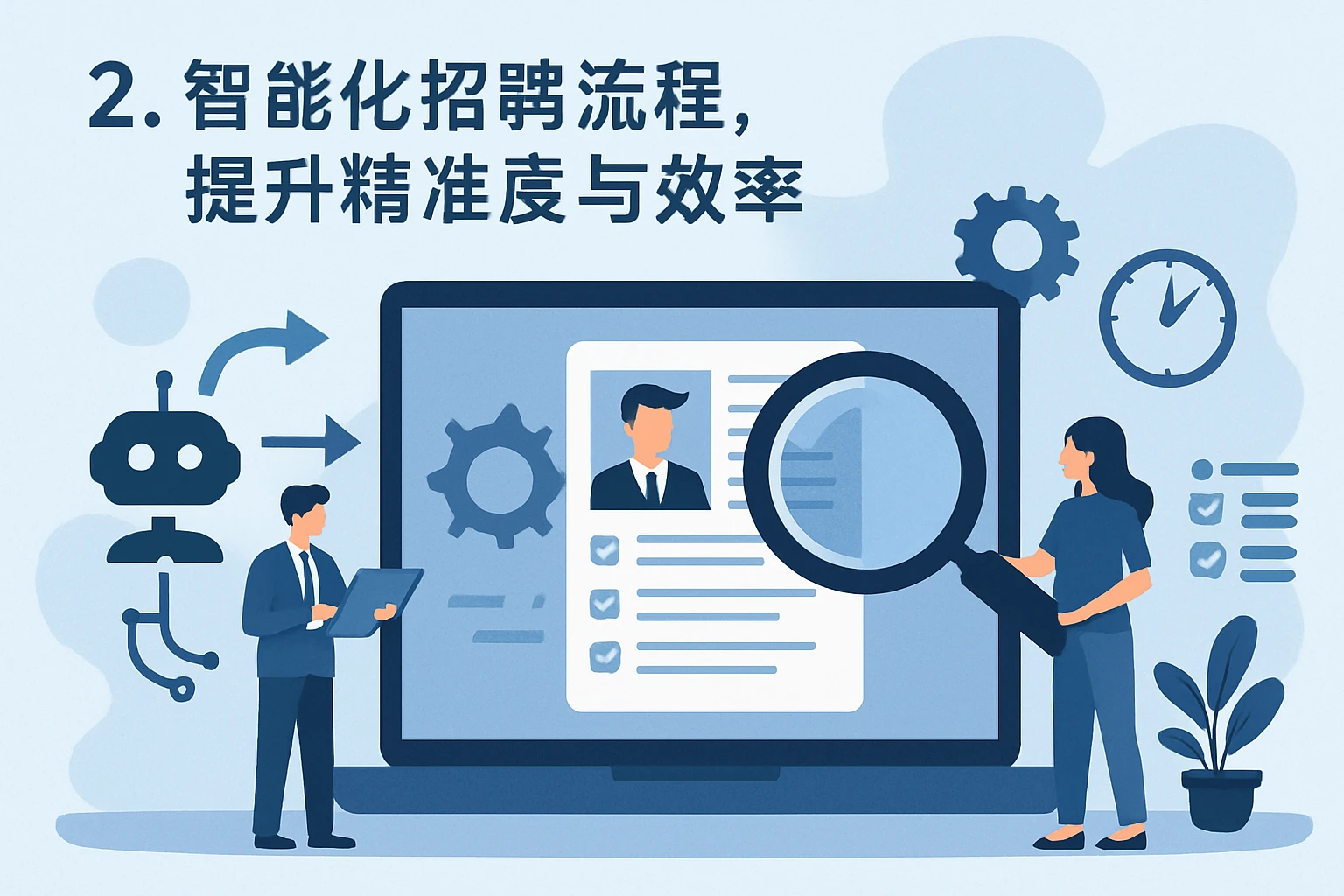 2. 智能化招聘流程,提升精准度与效率