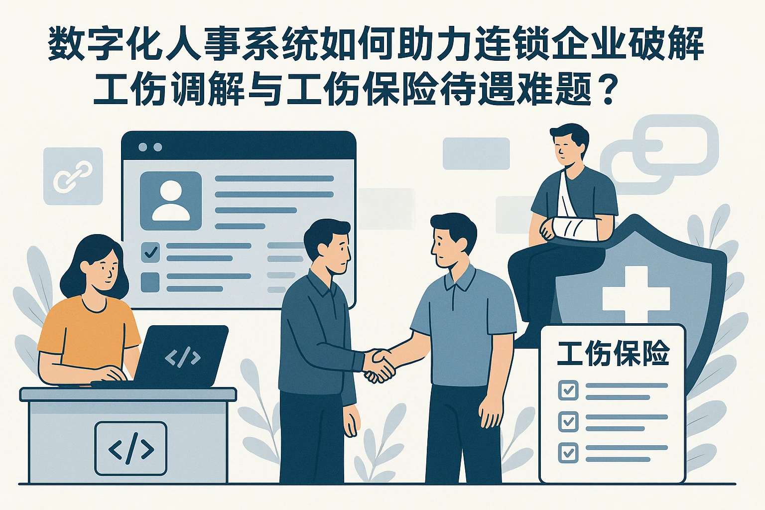 数字化人事系统如何助力连锁企业破解工伤调解与工伤保险待遇难题?