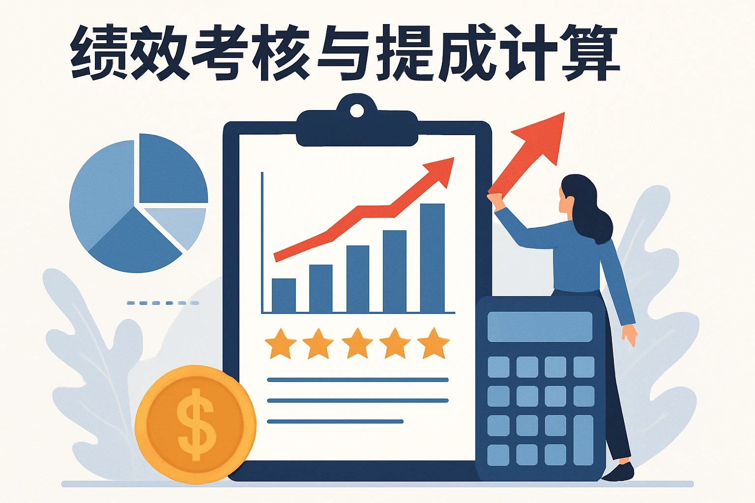 绩效考核与提成计算