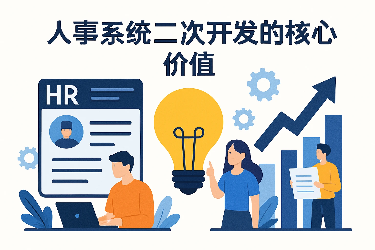 人事系统二次开发的核心价值