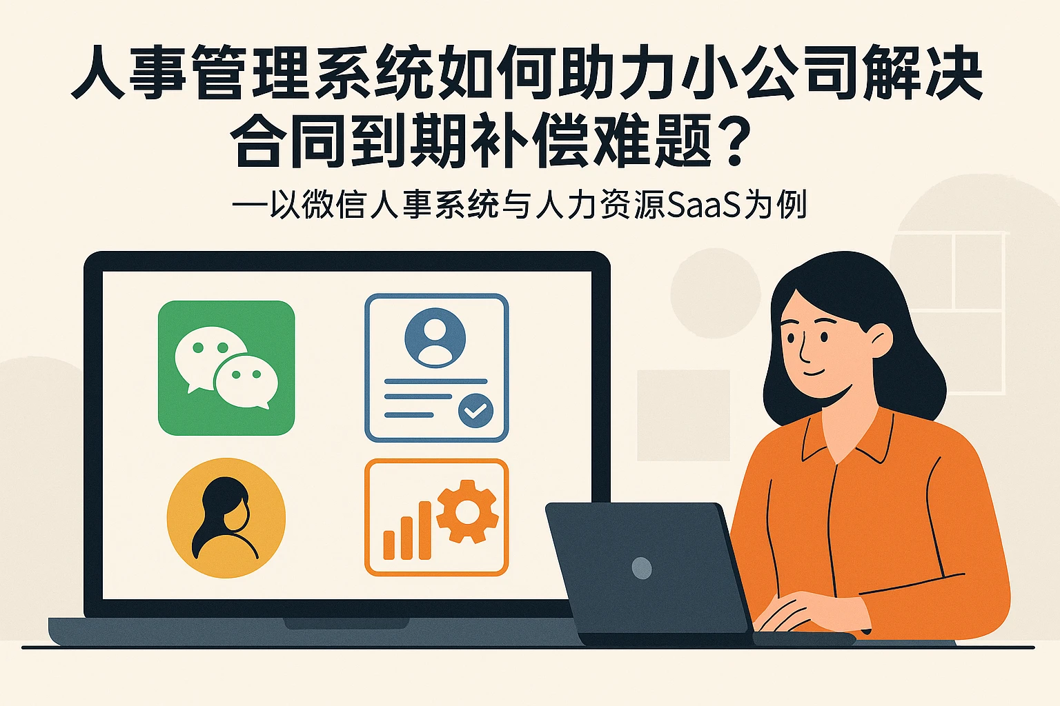 人事管理系统如何助力小公司解决合同到期补偿难题?——以微信人事系统与人力资源SaaS为例