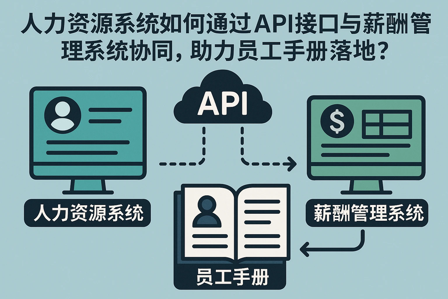 人力资源系统如何通过API接口与薪酬管理系统协同,助力员工手册落地?