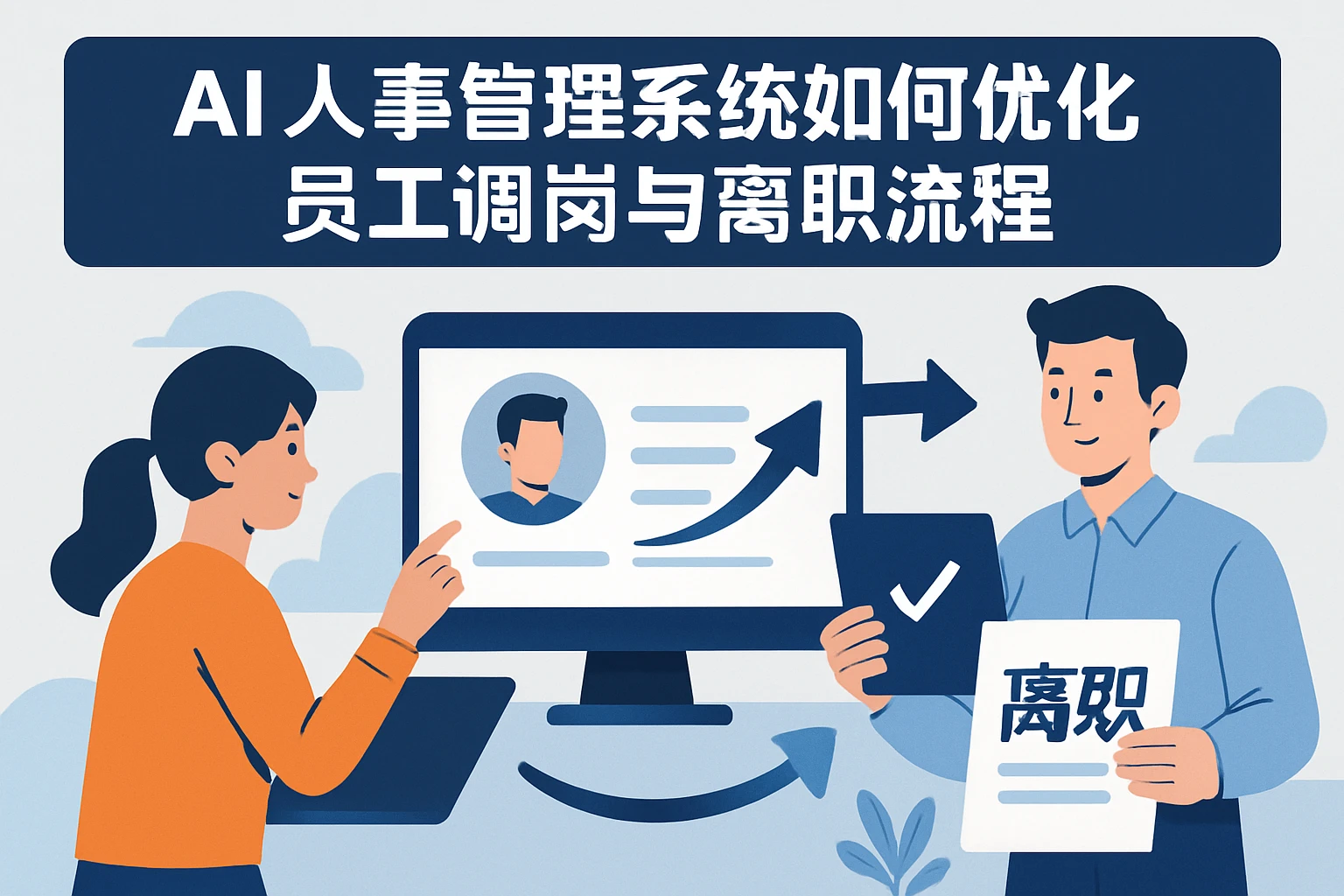 AI人事管理系统如何优化员工调岗与离职流程