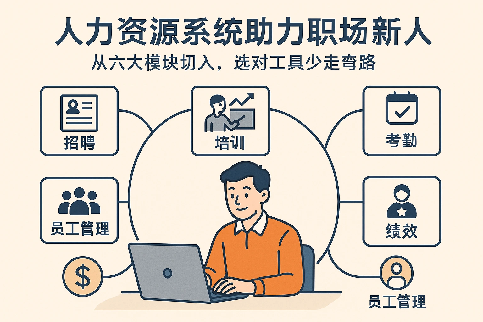 人力资源系统助力职场新人：从六大模块切入，选对工具少走弯路
