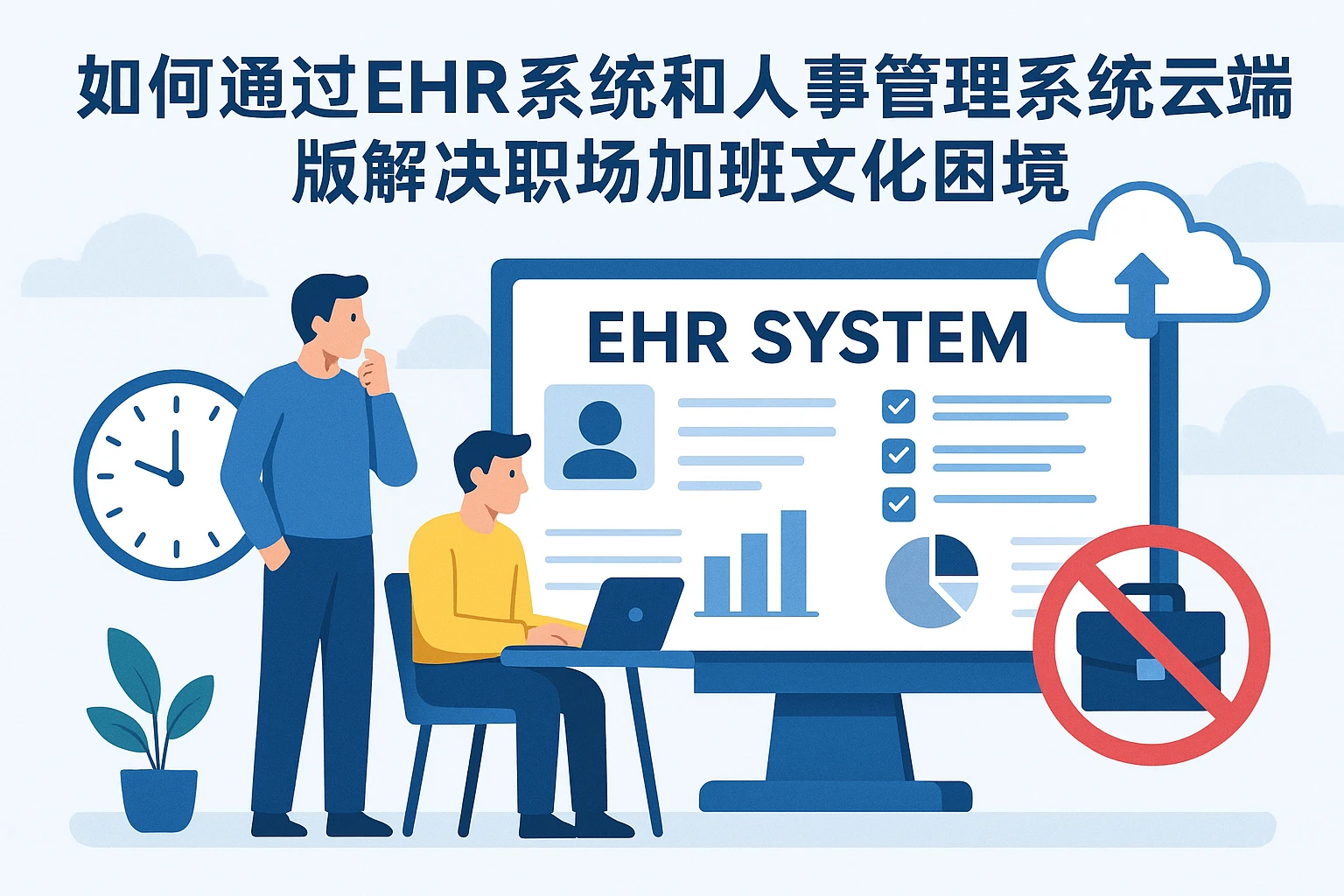 如何通过ehr系统和人事管理系统云端版解决职场加班文化困境