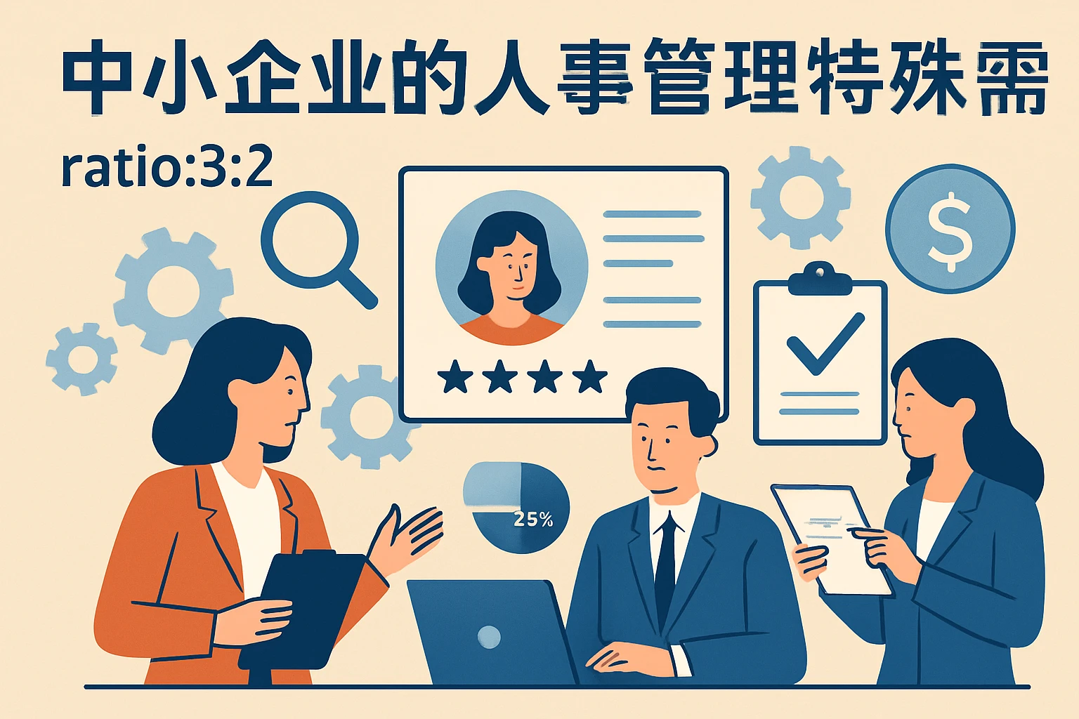 中小企业的人事管理特殊需求