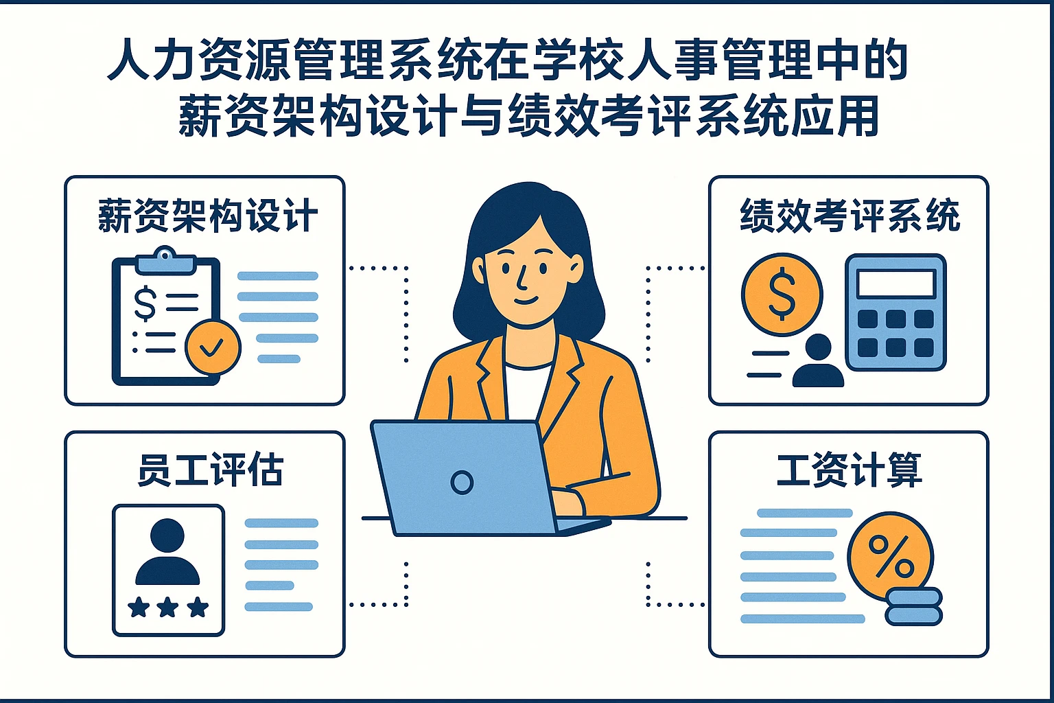 人力资源管理系统在学校人事管理中的薪资架构设计与绩效考评系统应用