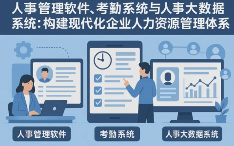 人事管理软件、考勤系统与人事大数据系统：构建现代化企业人力资源管理体系