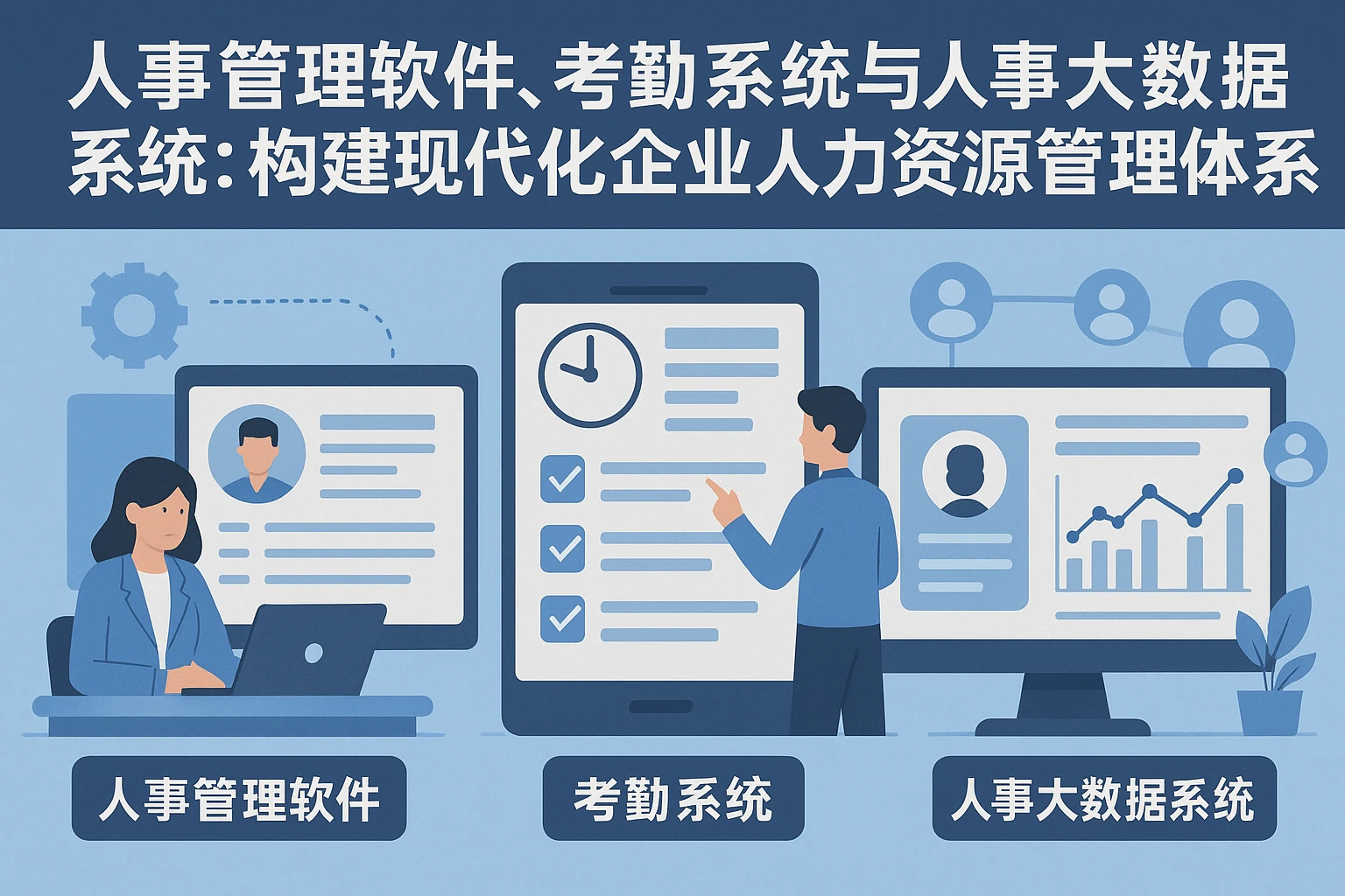 人事管理软件、考勤系统与人事大数据系统：构建现代化企业人力资源管理体系