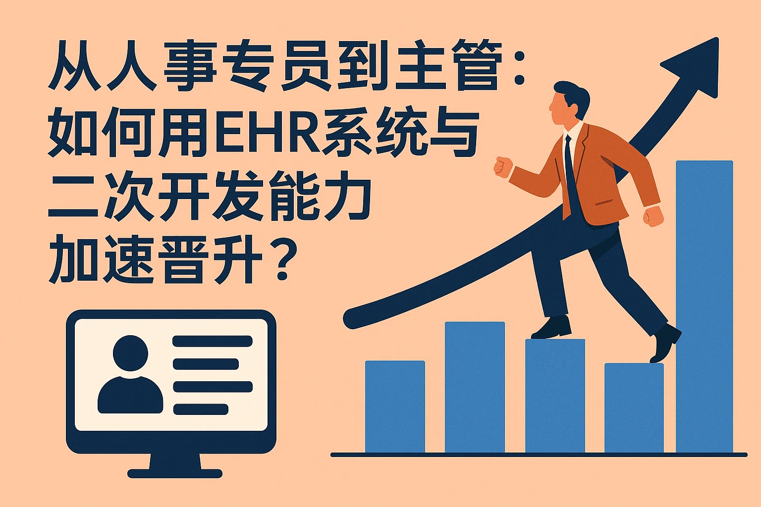 从人事专员到主管：如何用EHR系统与二次开发能力加速晋升？