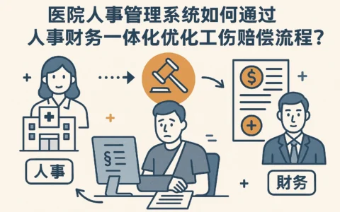 医院人事管理系统如何通过人事财务一体化优化工伤赔偿流程?