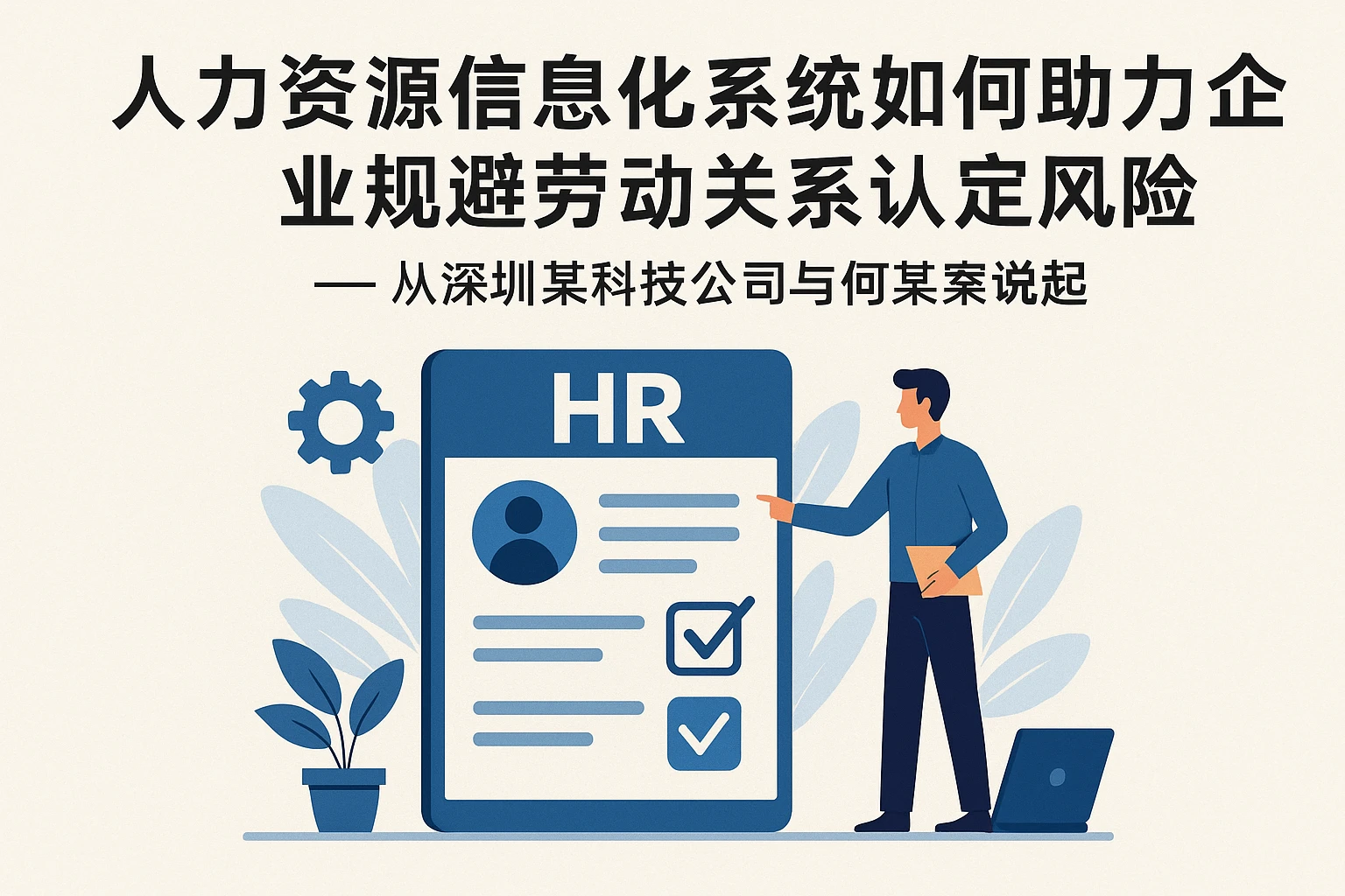 人力资源信息化系统如何助力企业规避劳动关系认定风险——从深圳某科技公司与何某案说起