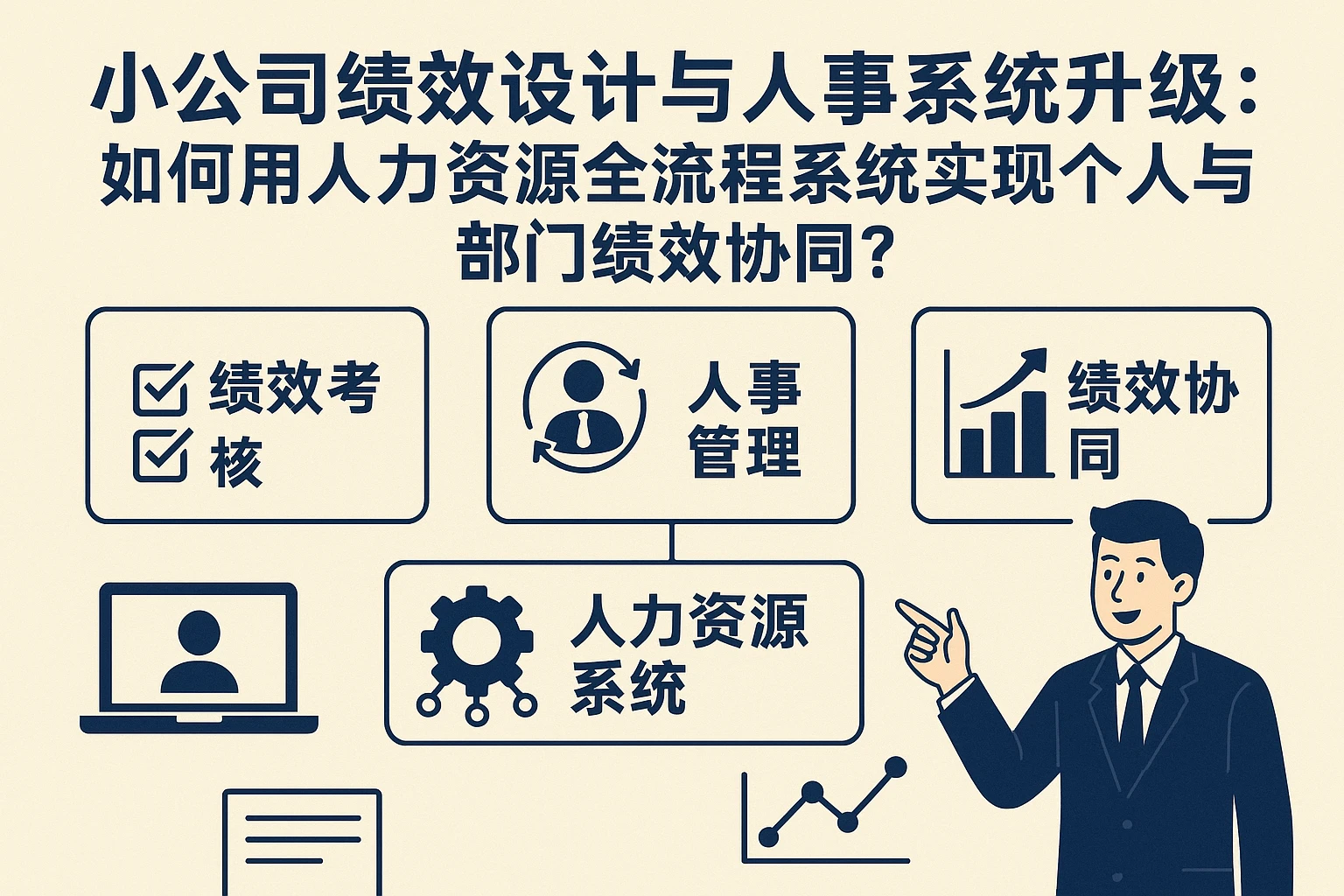 小公司绩效设计与人事系统升级：如何用人力资源全流程系统实现个人与部门绩效协同？