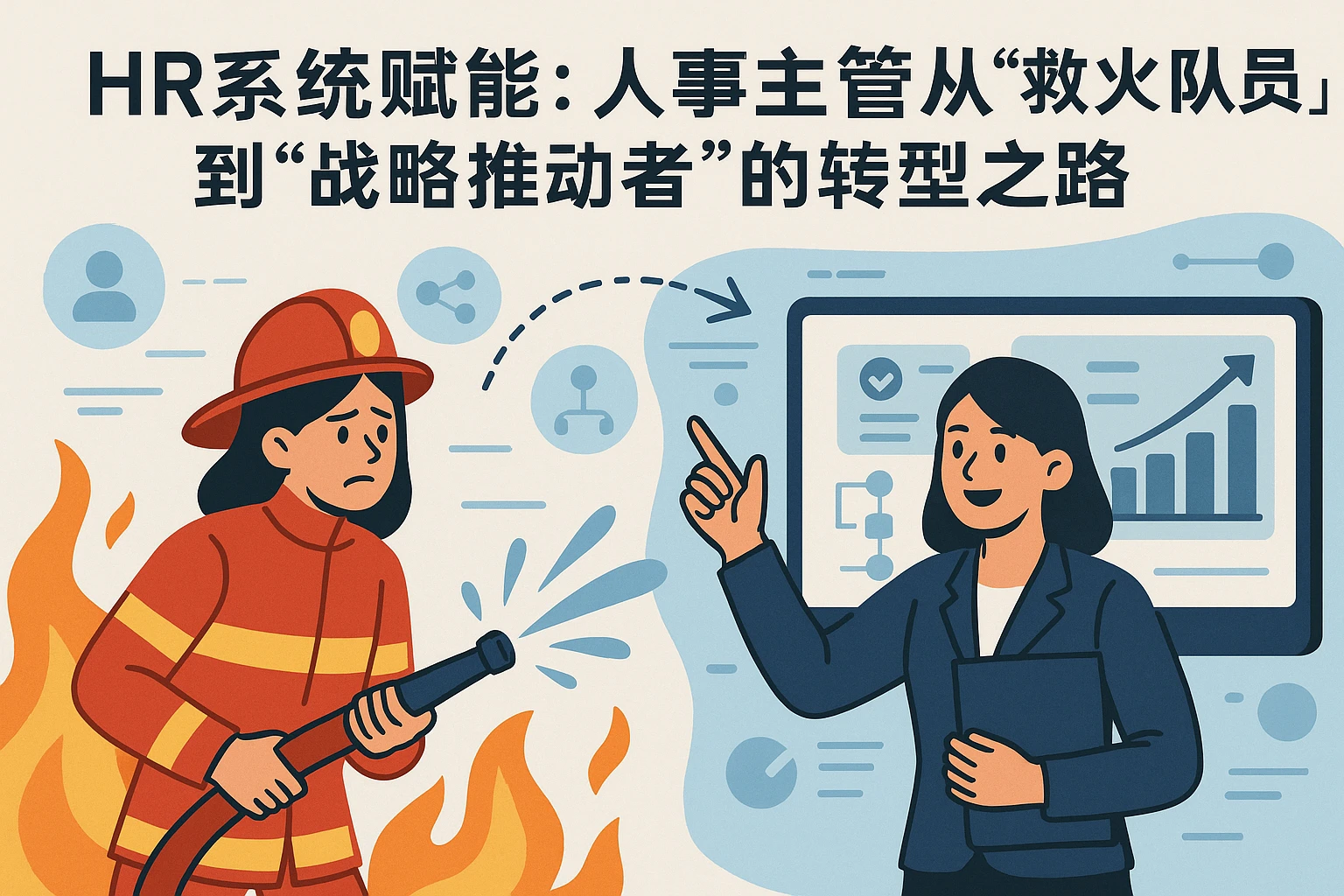 HR系统赋能:人事主管从“救火队员”到“战略推动者”的转型之路
