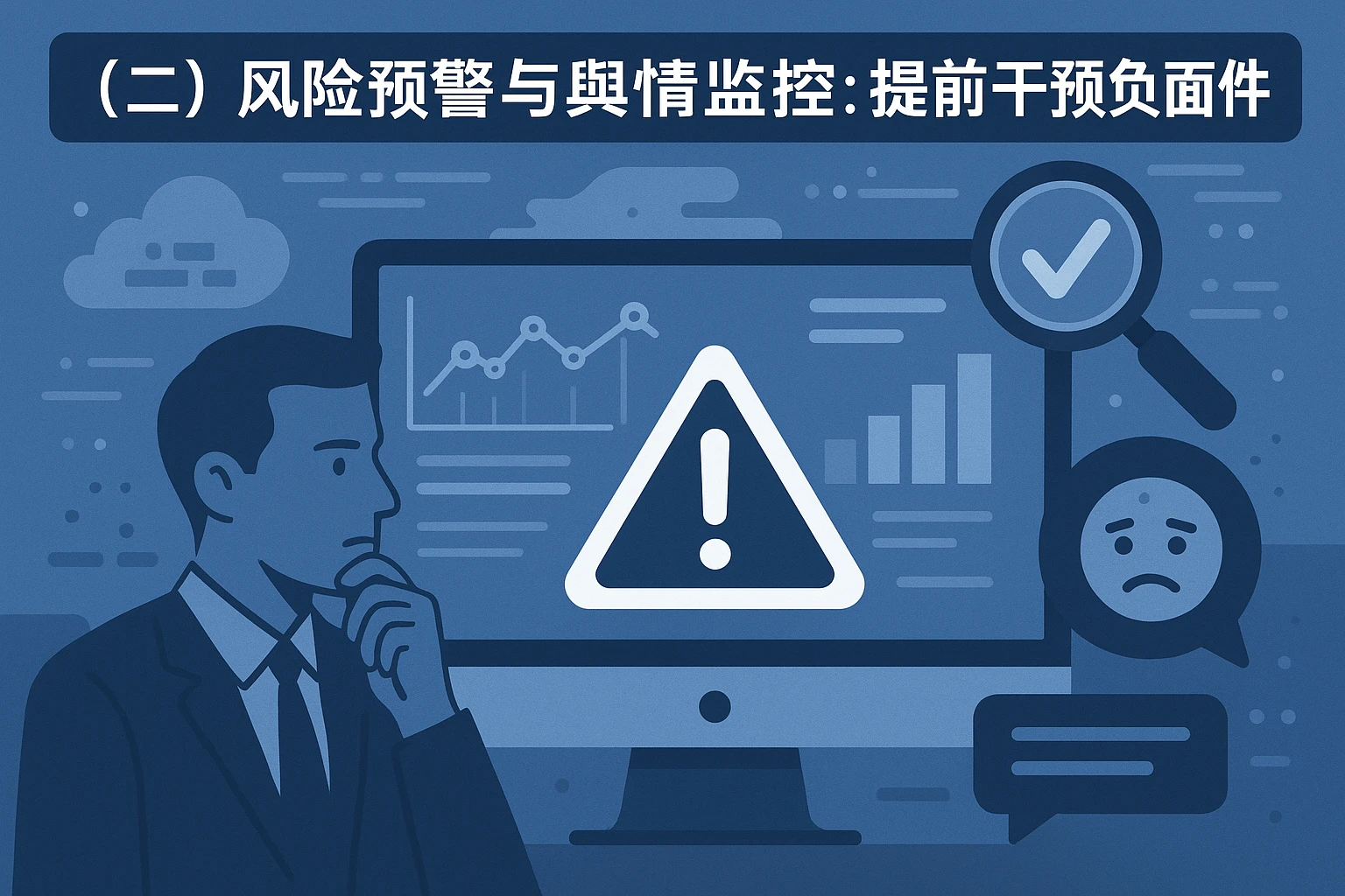 （二）风险预警与舆情监控：提前干预负面事件