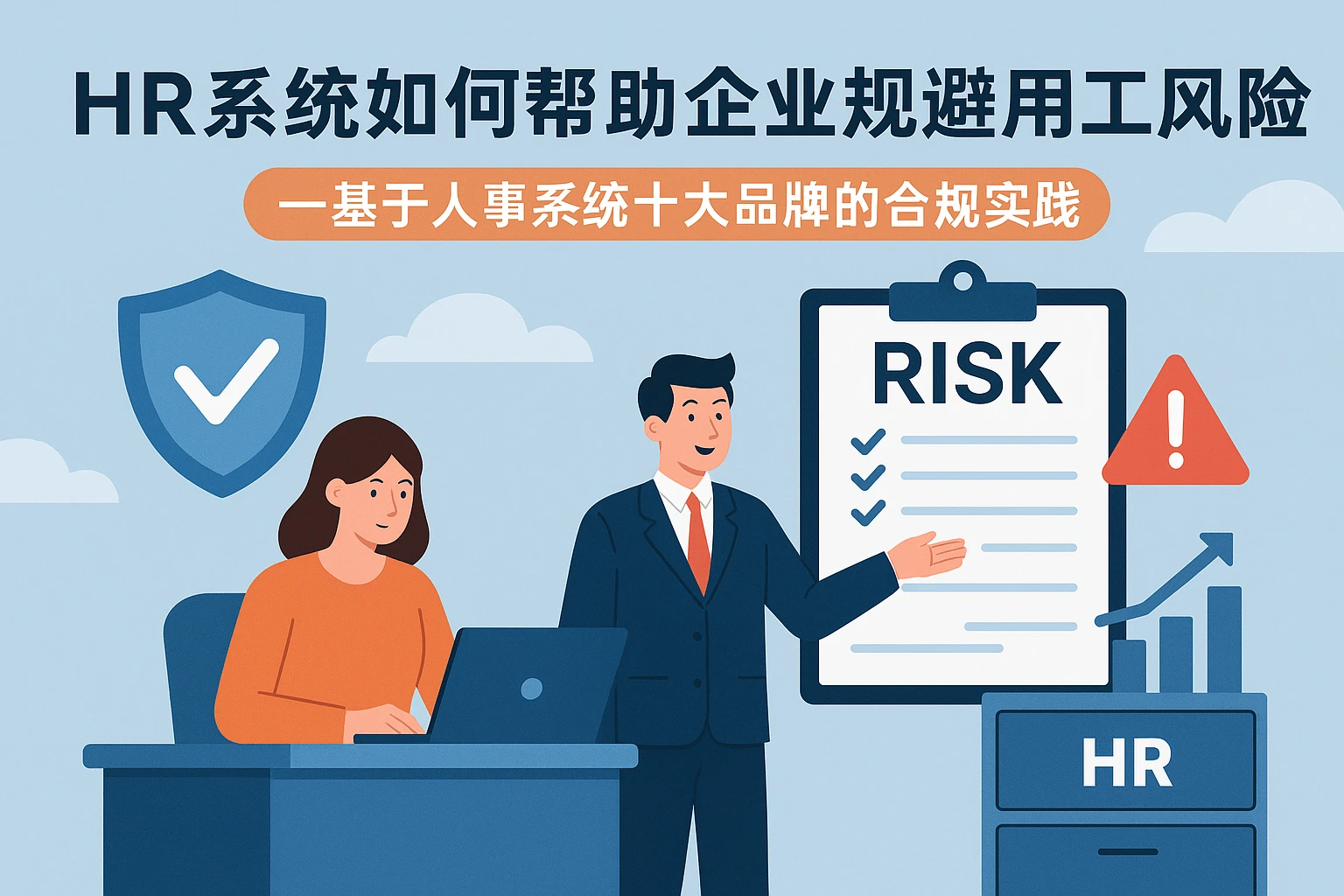HR系统如何帮助企业规避用工风险——基于人事系统十大品牌的合规实践