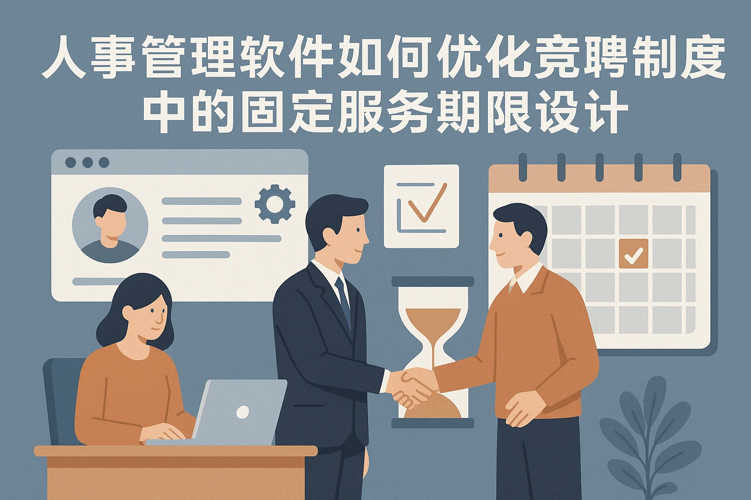 人事管理软件如何优化竞聘制度中的固定服务期限设计