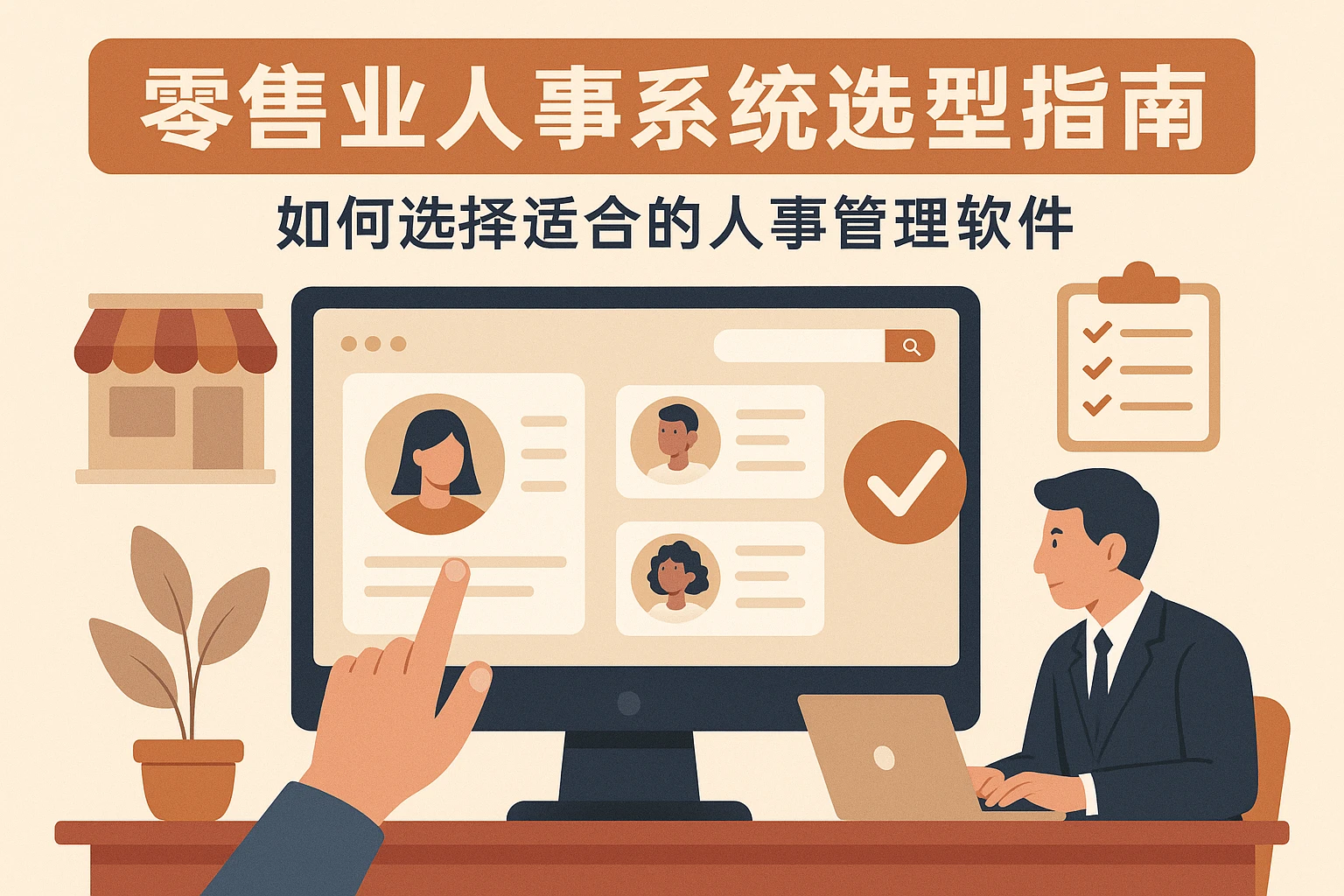 零售业人事系统选型指南：如何选择适合的人事管理软件