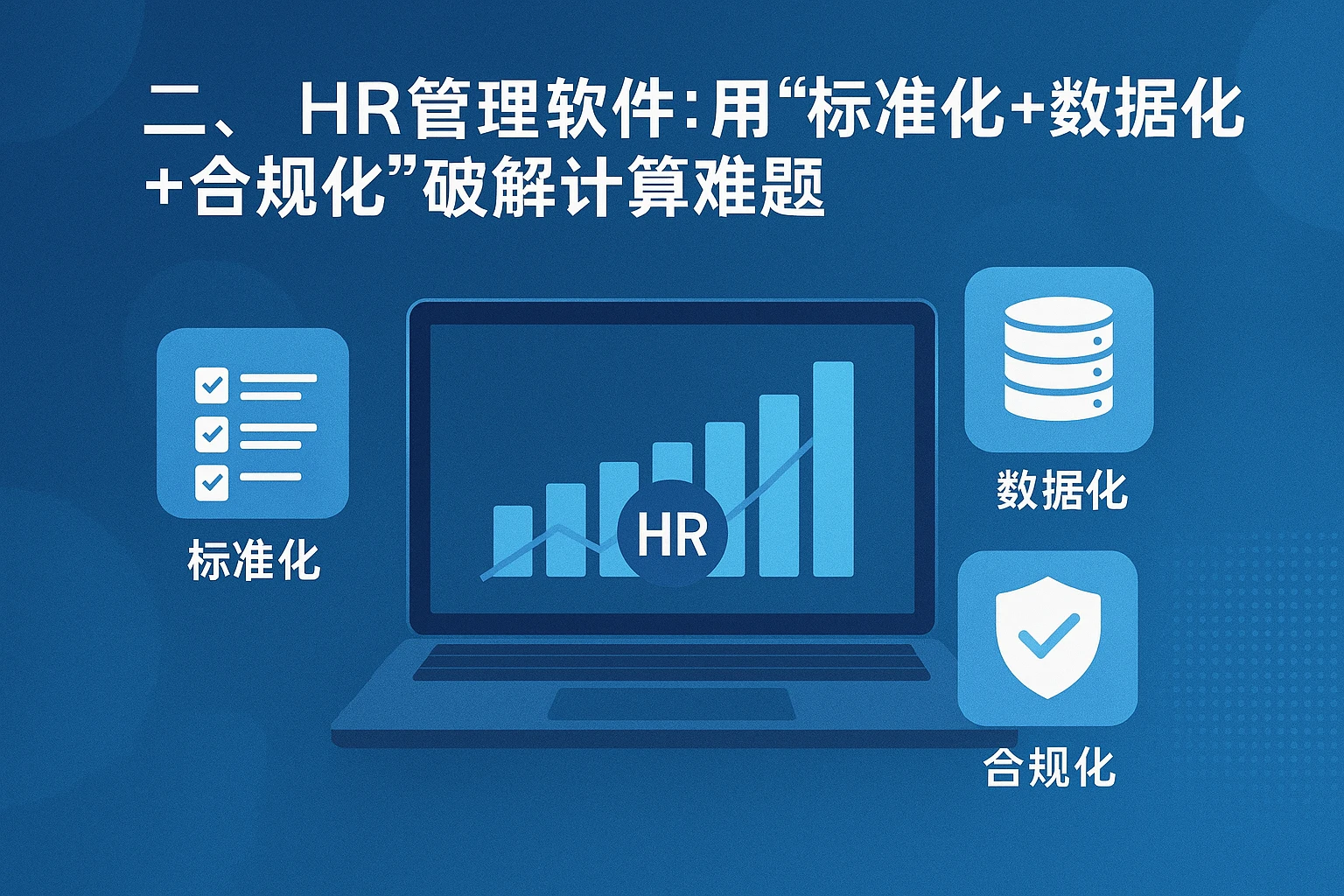 二、HR管理软件:用“标准化+数据化+合规化”破解计算难题