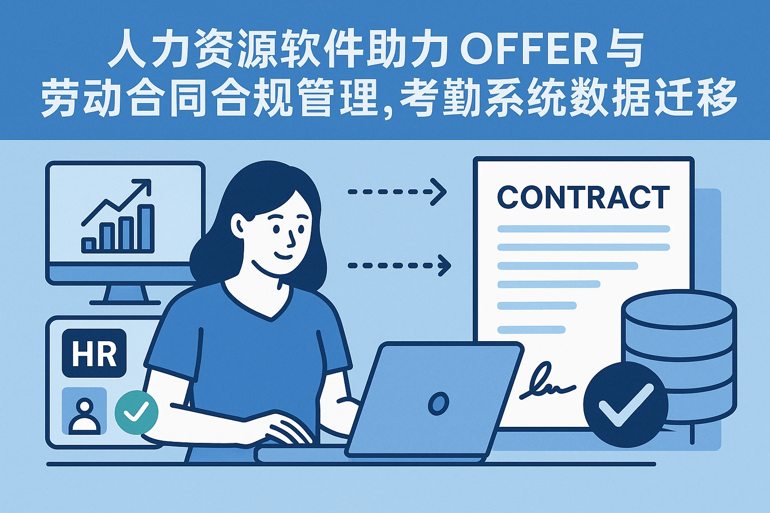 人力资源软件助力offer与劳动合同合规管理，考勤系统数据迁移全解析