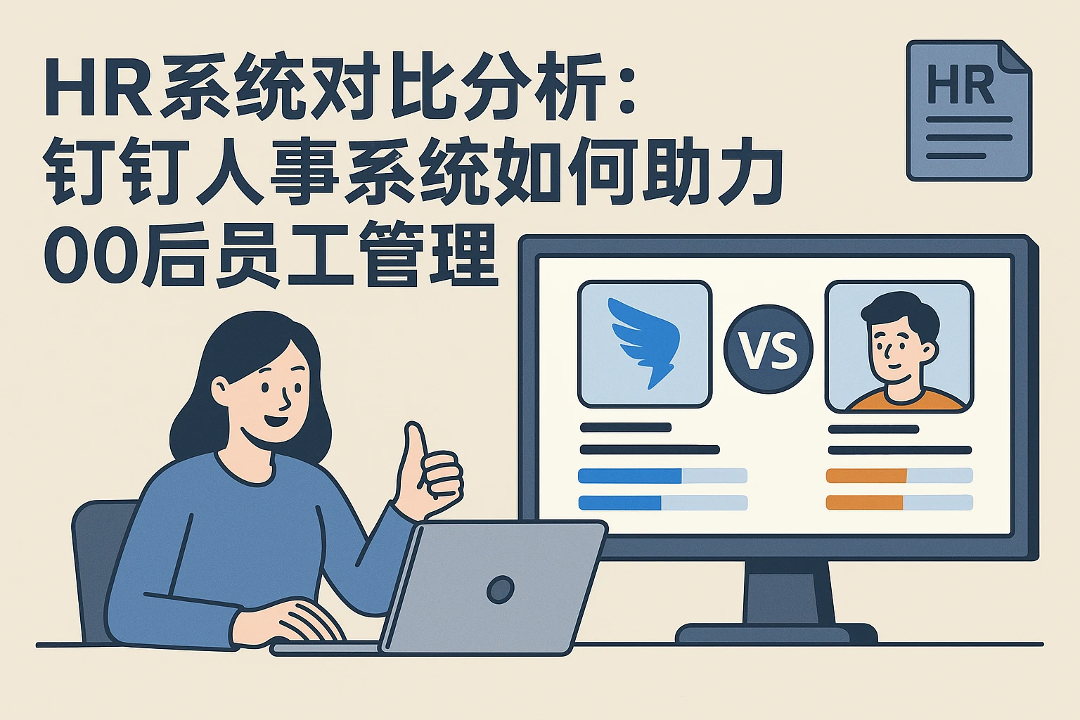 HR系统对比分析：钉钉人事系统如何助力00后员工管理