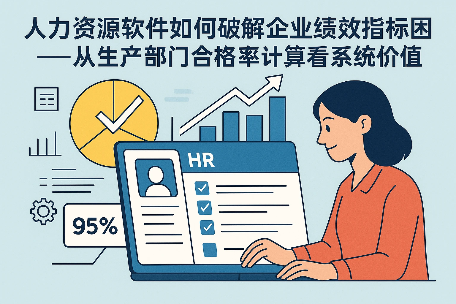 人力资源软件如何破解企业绩效指标困局——从生产部门合格率计算看系统价值