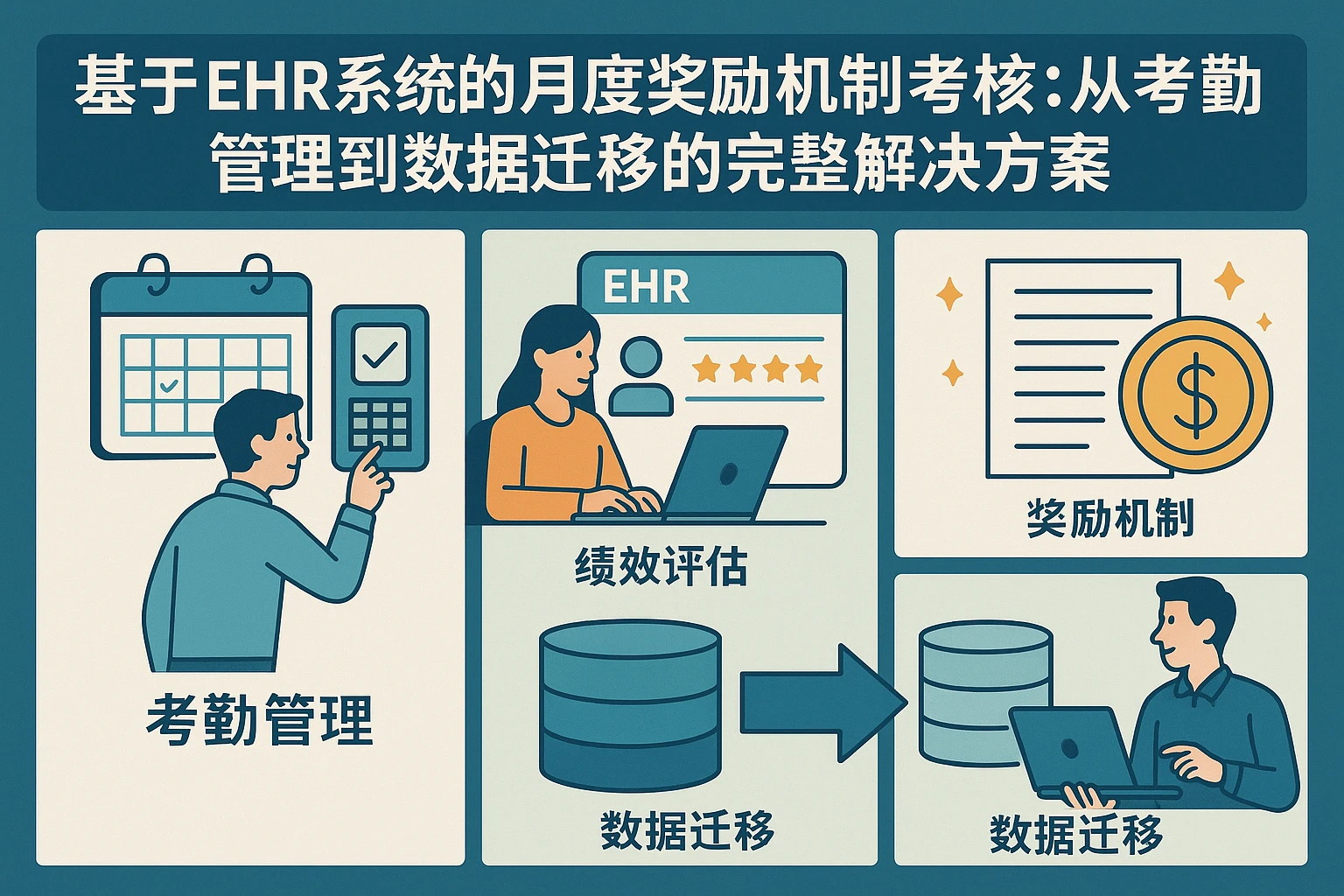 基于EHR系统的月度奖励机制考核:从考勤管理到数据迁移的完整解决方案