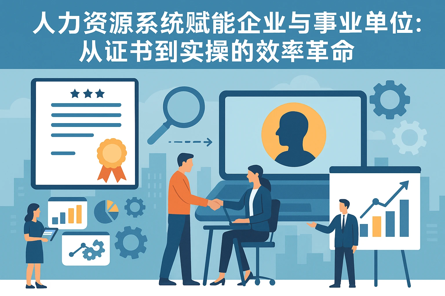 人力资源系统赋能企业与事业单位:从证书到实操的效率革命