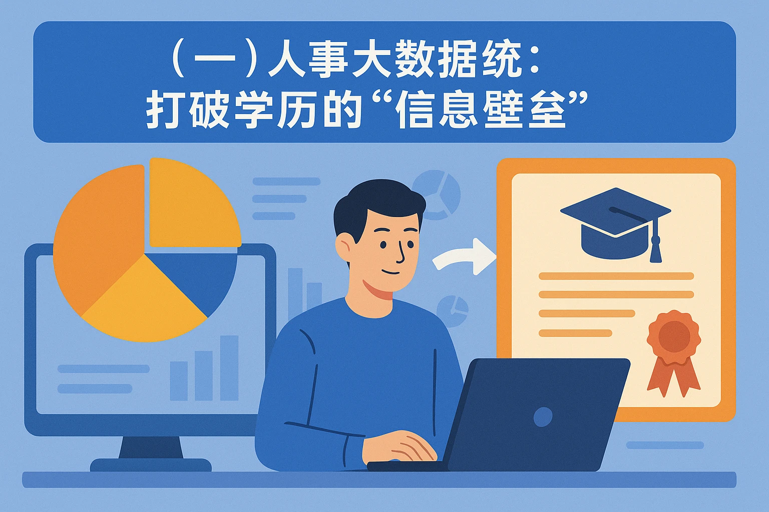 （一）人事大数据系统：打破学历的“信息壁垒”