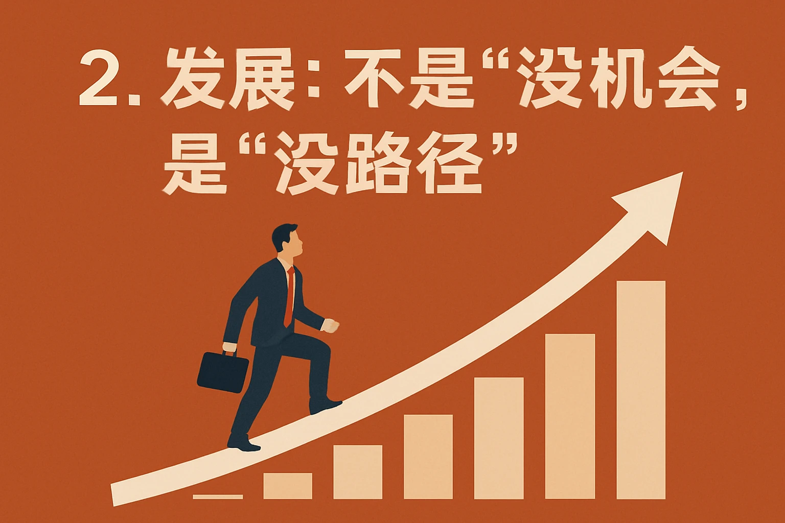 2. 发展:不是“没机会”,是“没路径”