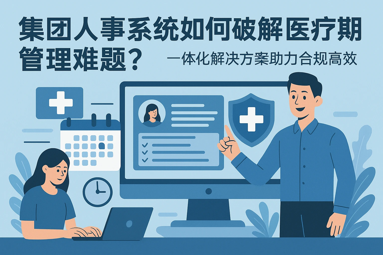 集团人事系统如何破解医疗期管理难题?一体化解决方案助力合规高效
