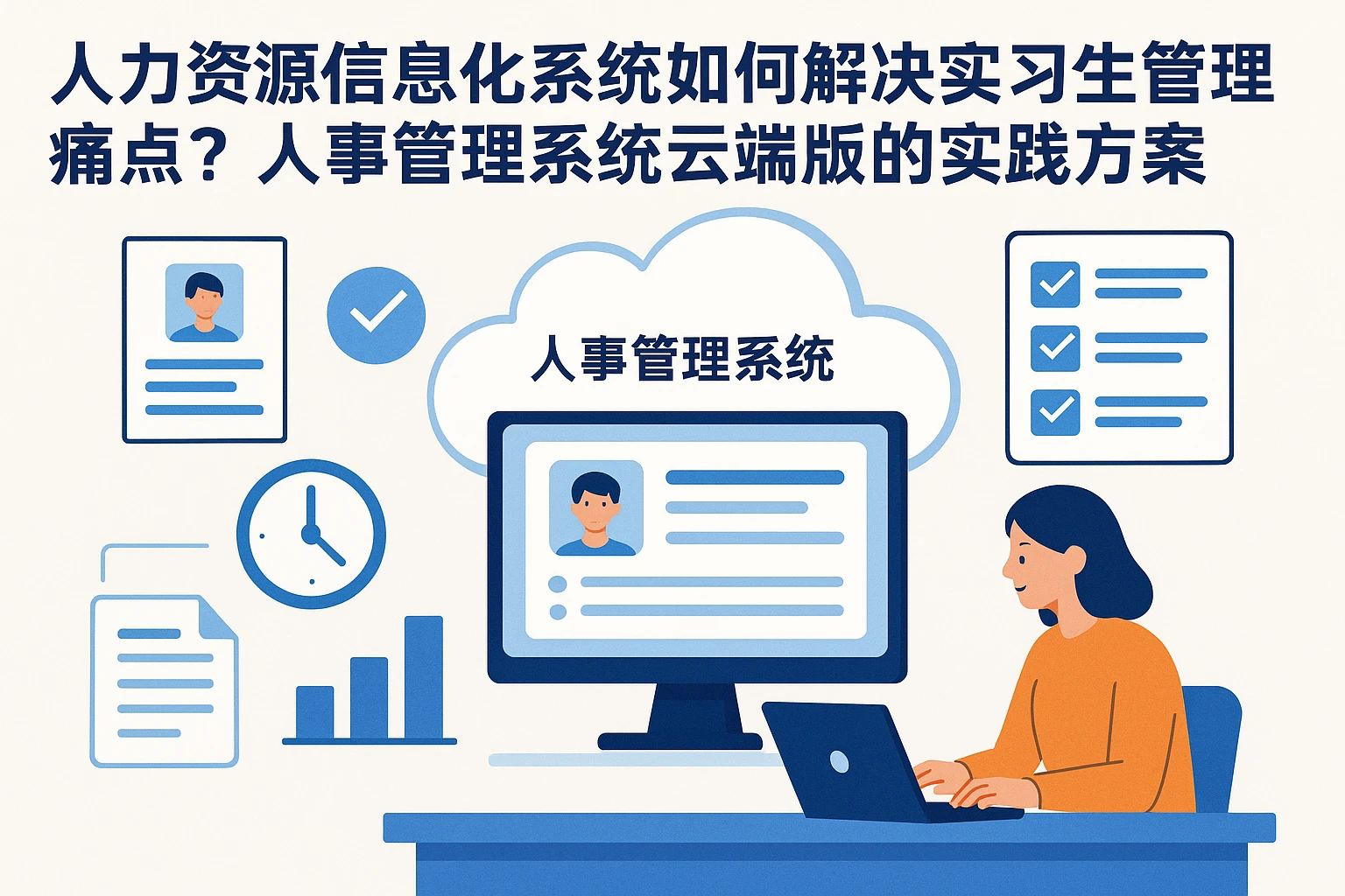 人力资源信息化系统如何解决实习生管理痛点？人事管理系统云端版的实践方案