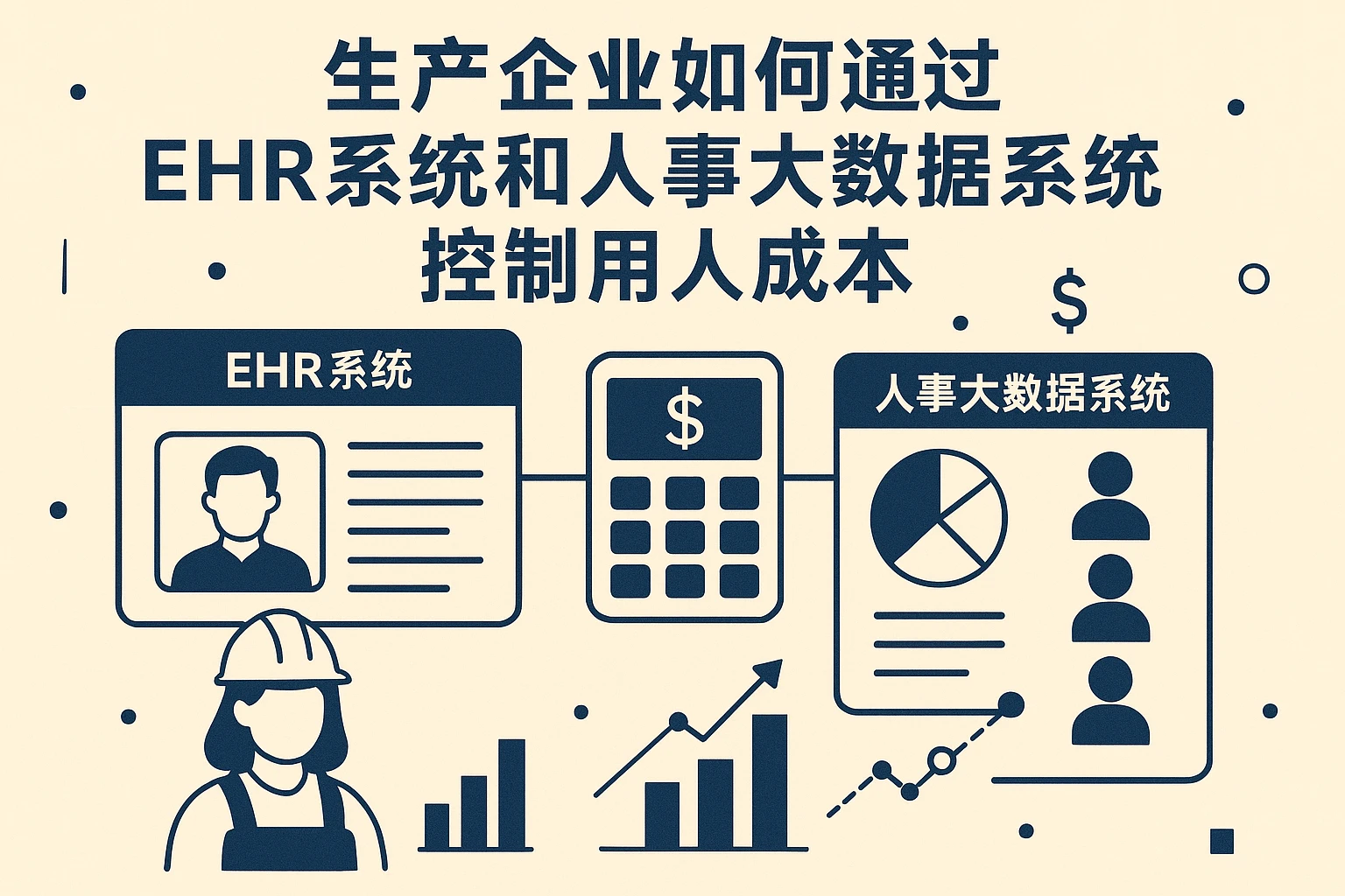 生产企业如何通过EHR系统和人事大数据系统控制用人成本